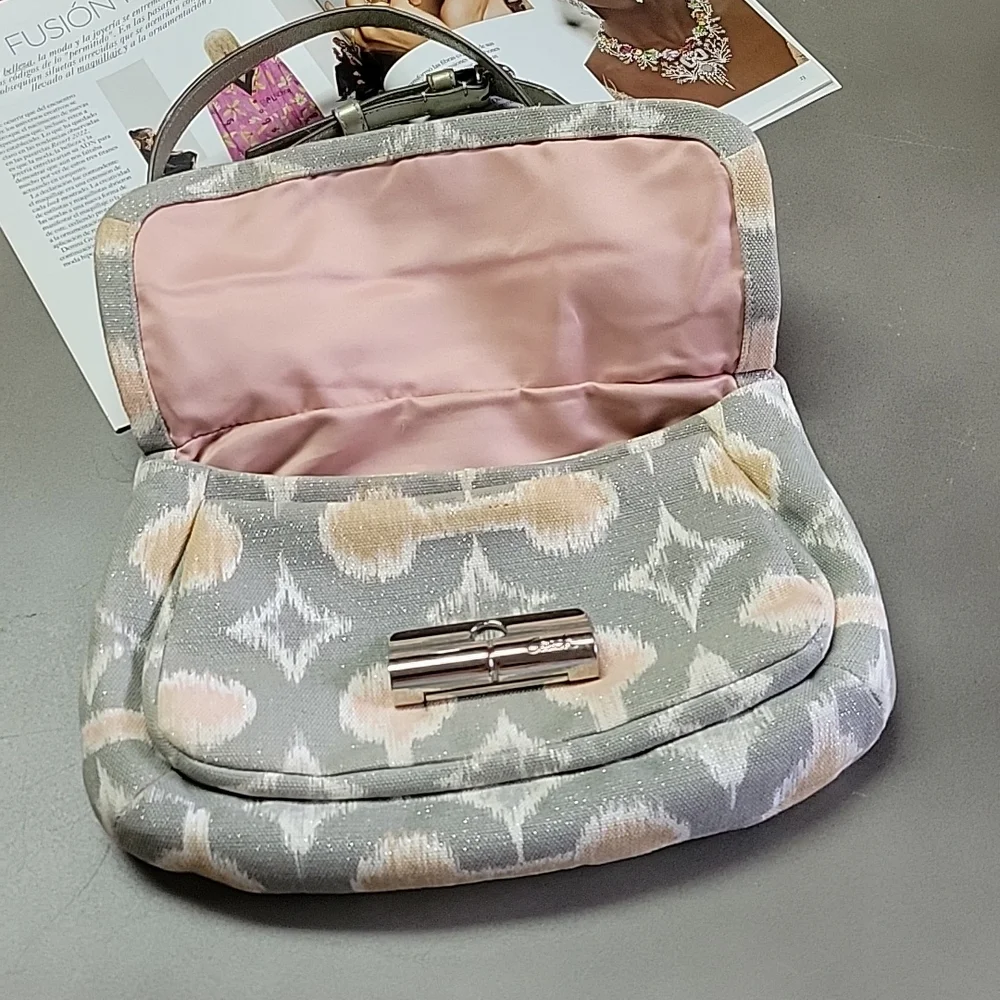 Coach Kristin Op Art Signature Hobo Crossbody Purse